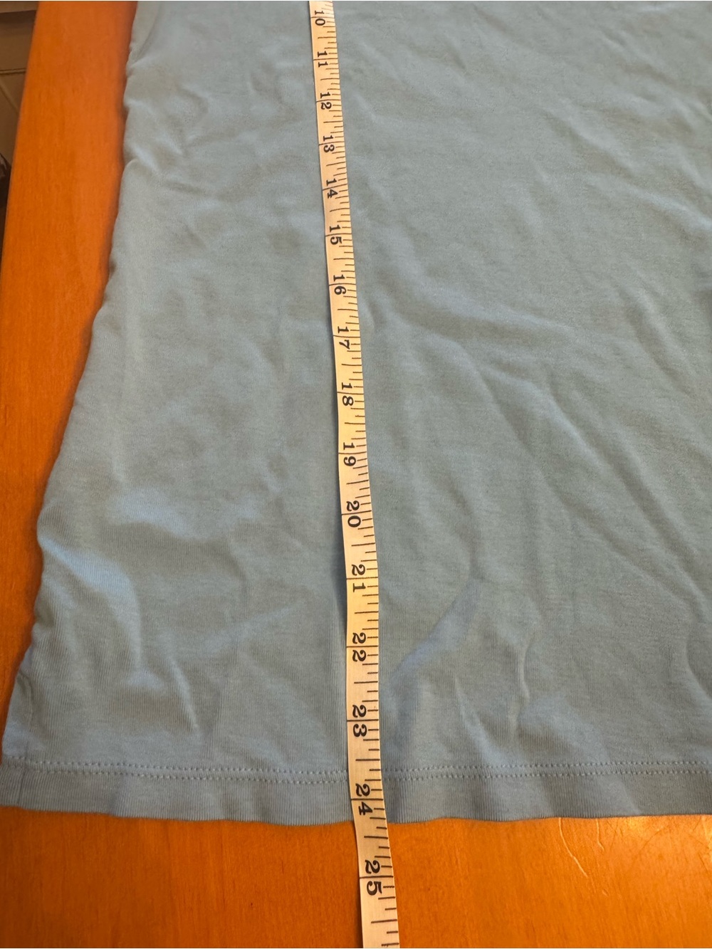 The Talbots Tee in Light Blue - Picture 6 of 7